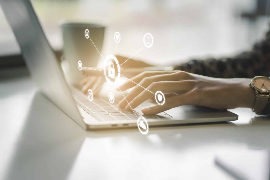 data-protection-network-security-concept-glowing-light-shield-business-woman-hand-internet-fire-wall-protect-insurance-computer-virus-cleaner